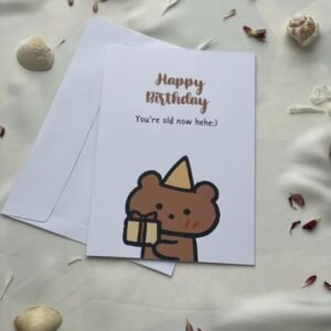 Bear Birthday Card