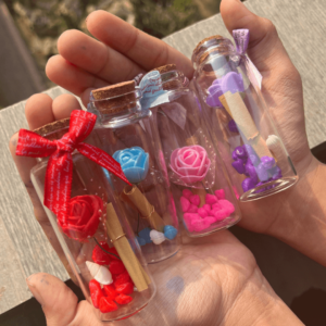 Pastel Message Bottles