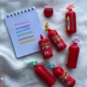 Cute Mini Fire Extinguisher Highlighters