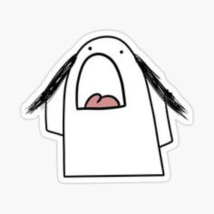 AHHHH sticker