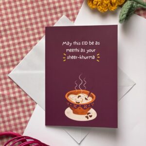 Sheer khurma card