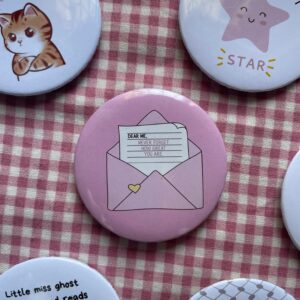 Dear me badge