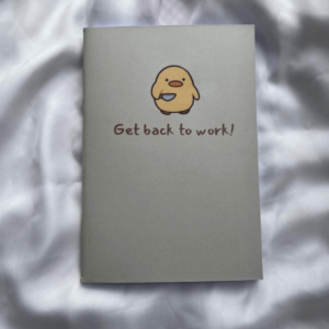 Get Back to Work Notebook