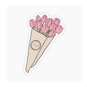 tulip sticker