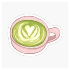 matcha sticker