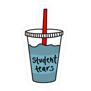 student tears